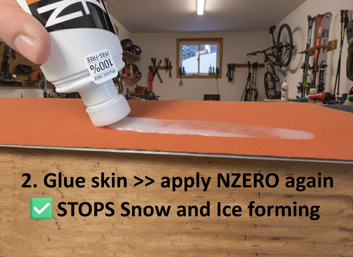 Applicatore NZERO Universale Alpine Touring / Splitboard 100ml