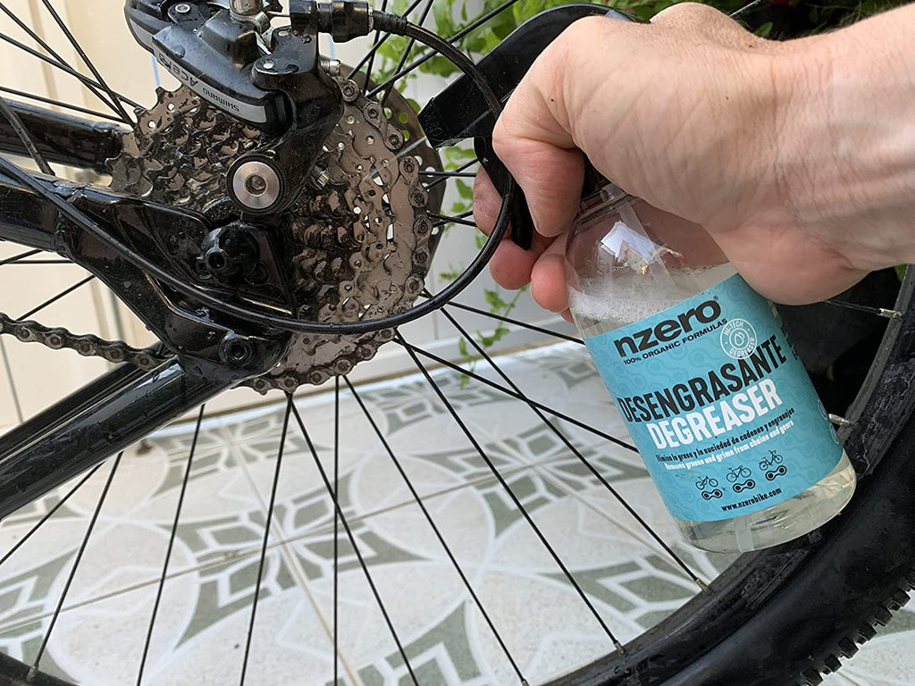 Bike Degreaser NZERO 250ml – NZERO 100% Organic Wax and Lubes